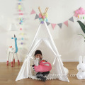 Cotton Canvas Lace Kids Teepee